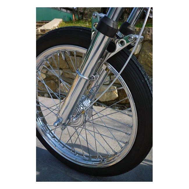 Kustom Tech K-Tech, front mini drum brake kit. For hydr. forks