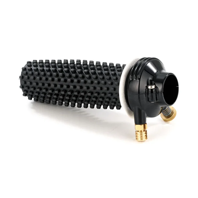 Kustom Tech K-Tech DeLuxe external throttle housing. Black aluminum