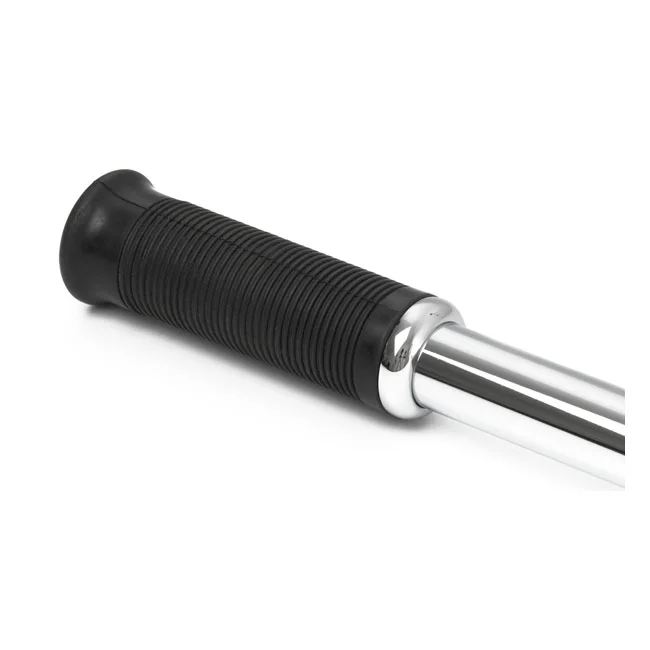 Kustom Tech K-Tech, handlebar grip rings. Chrome