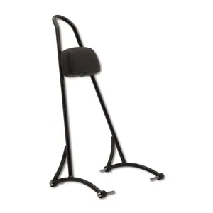 Burly Burly, sissy bar. 20" black, with backrest pad