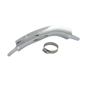 MCS FLT front header heat shield chrome