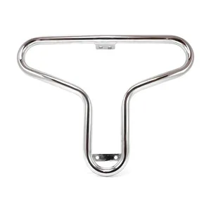 MCS Front engine guard, chrome