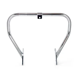 MCS Front engine guard kit, chrome