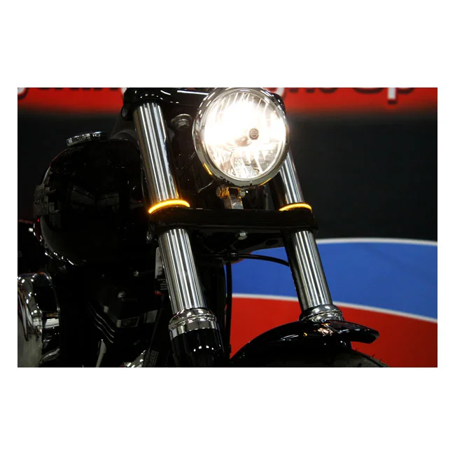 Custom Dynamics Dynamics Eclipze® LED fork wrap around turn signal