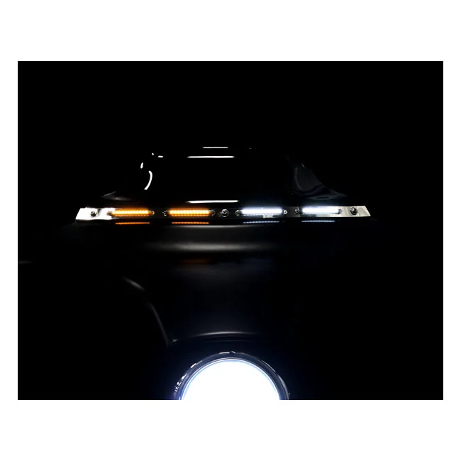 Custom Dynamics Dynamics TruFLEX® Batwing turn signal LED trim tube