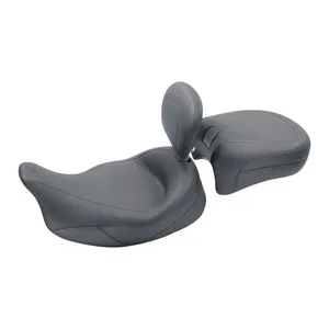 Mustang, Super Touring solo seat. With rider backrest