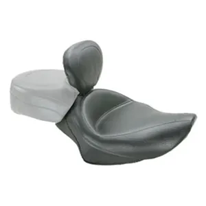 Mustang Mustang, Wide Touring solo seat. With rider backrest