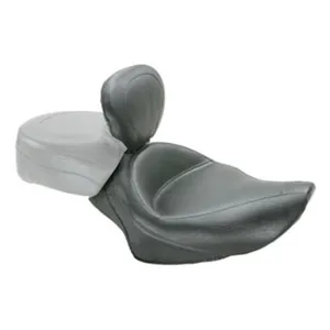 Mustang Mustang, Wide Touring solo seat. With rider backrest