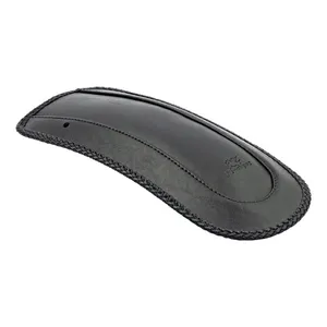 Mustang Mustang, rear fender bib. Plain with braided edges
