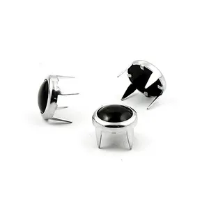 Mustang Mustang, decorative studs. Chrome with black pearl