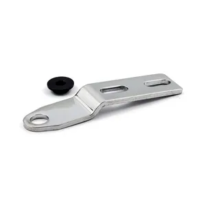 Mustang Mustang, passenger seat mount bracket kit. Chrome