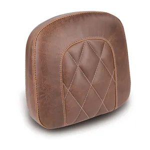 Mustang Mustang, OEM style sissy bar pad. Brown. Diamond
