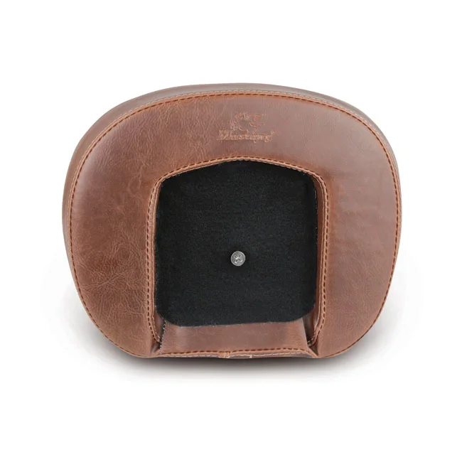 Mustang Setback sissy bar pad. Brown