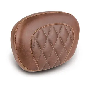 Mustang Mustang, sissy bar back pad. Brown. Diamond