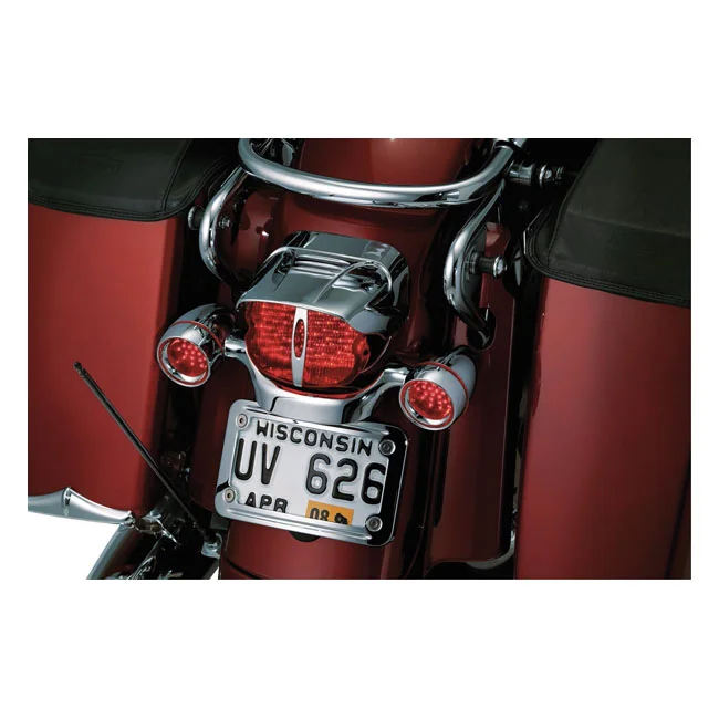 Kuryakyn Smooth taillight cover. Chrome