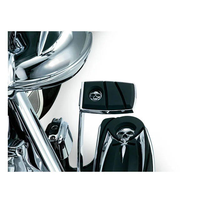 Kuryakyn Zombie brake pedal pad. Chrome