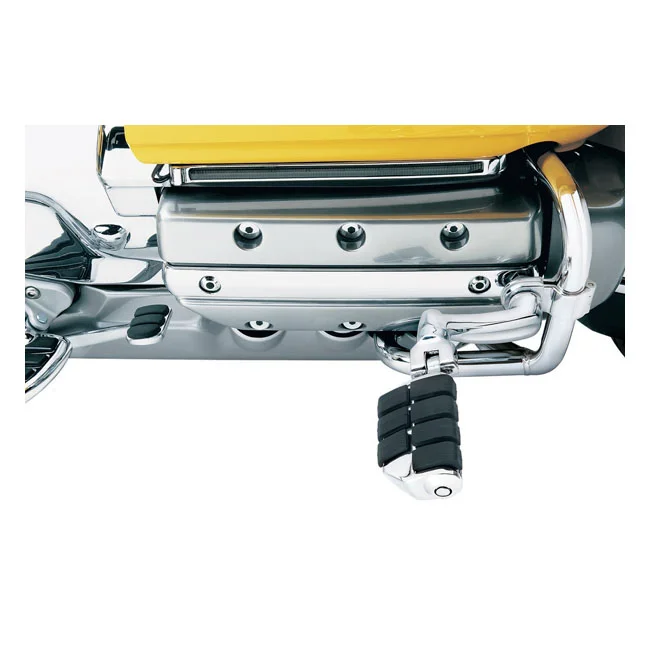 Kuryakyn Longhorn highway peg set. 1" (25.4mm). Chrome