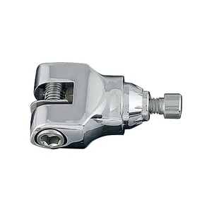 Kuryakyn Kuryakyn, Replacement serrated footpeg clevis. Chrome