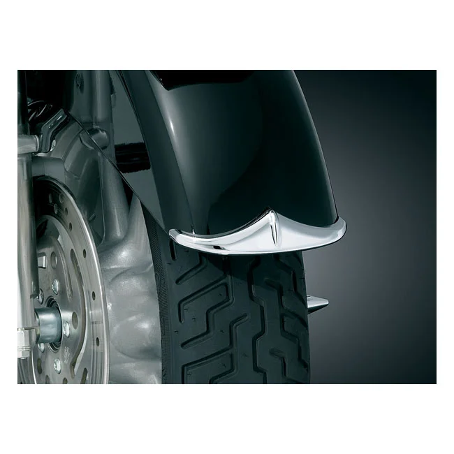 Kuryakyn Front fender V-tip. Leading edge