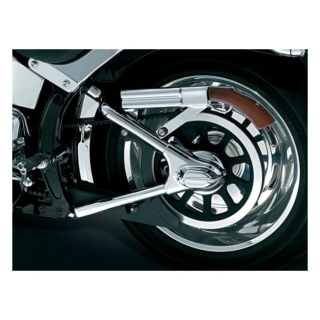 Kuryakyn Phantom & swingarm cover kit. Chrome