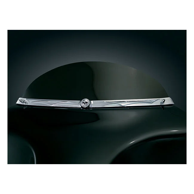Kuryakyn Wind shield trim. Zombie