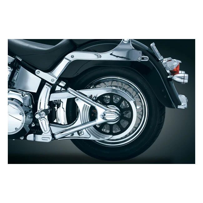 Kuryakyn Boomerang covers. Chrome