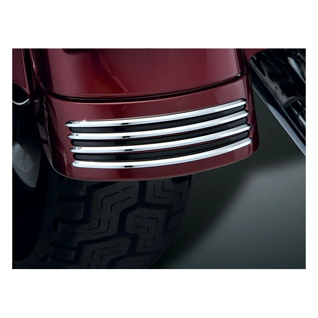 Kuryakyn Rear fender accent. Chrome & black