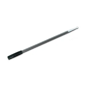 Kuryakyn Kuryakyn, Billet antenna, round/grooved. Black & raw alu