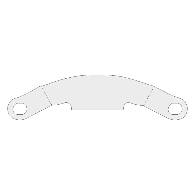 Kuryakyn Throttle housing support bracket. Chrome