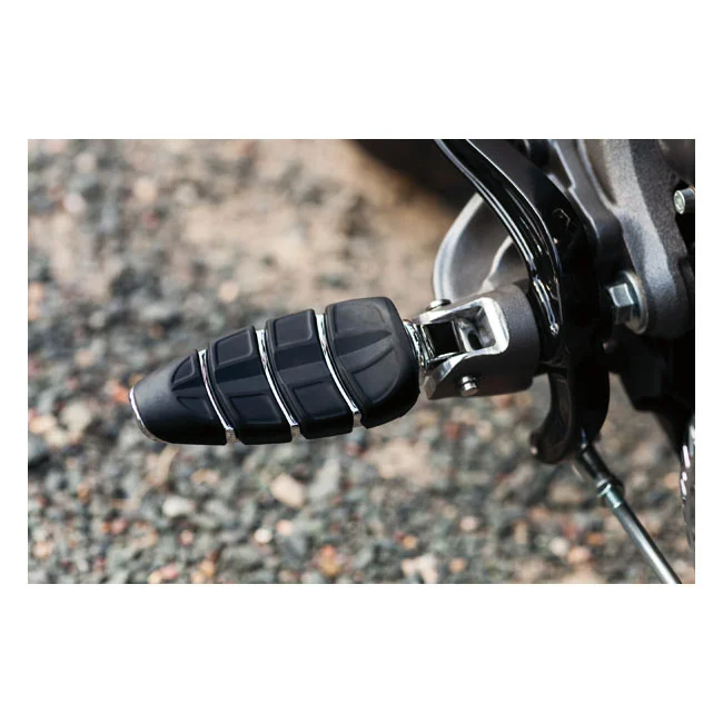 Kuryakyn Kinetic foot pegs. Chrome