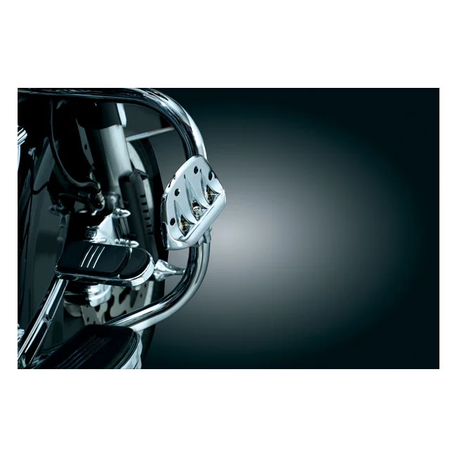 Kuryakyn Premium mini floorboard set. Chrome
