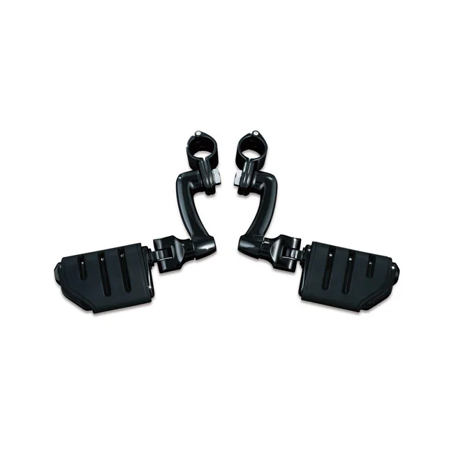 Kuryakyn Longhorn highway peg set. 1-1/4 (32mm). Black