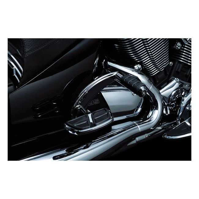 Kuryakyn Kinetic mini floorboard set. Chrome