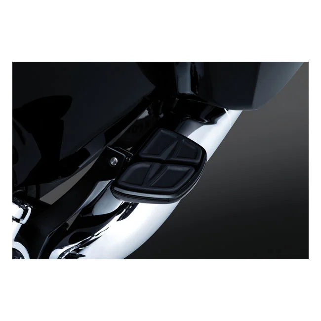 Kuryakyn Kinetic mini floorboard set. Gloss black