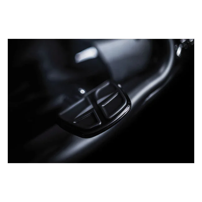 Kuryakyn Kinetic mini floorboard set. Gloss black