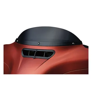 Kuryakyn Kuryakyn, Smooth windshield trim. Gloss black