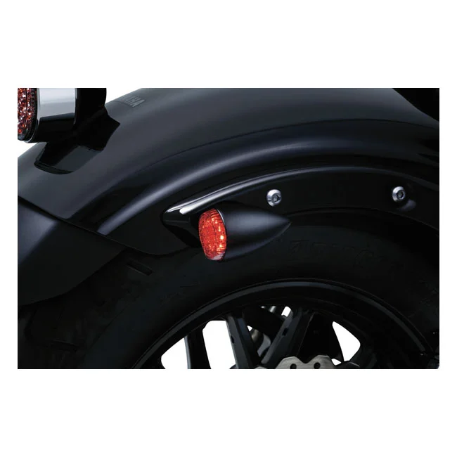Kuryakyn Torpedo LED run-turn-brake combo. Black
