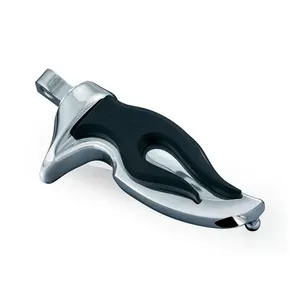 Kuryakyn Kuryakyn, Flamin'' foot pegs. Chrome