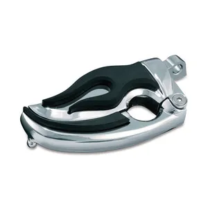 Kuryakyn Kuryakyn, Flamin'' switchblade foot pegs. Chrome