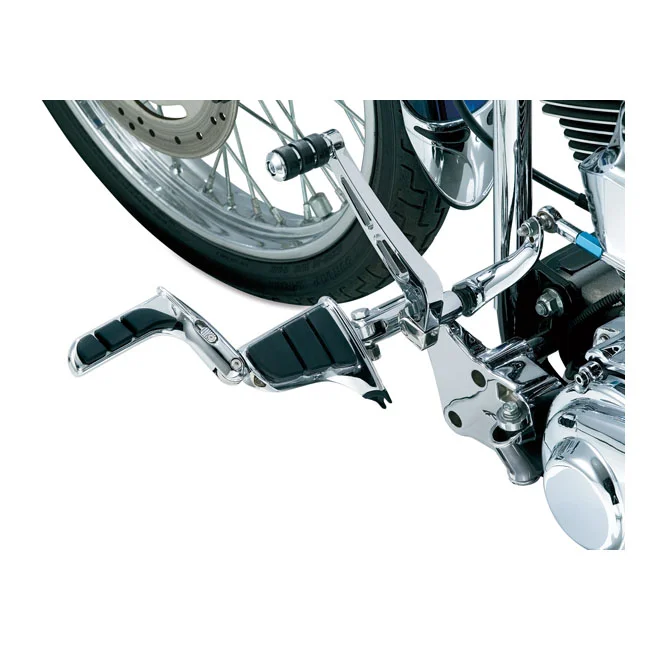Kuryakyn Swingwing foot pegs. Chrome