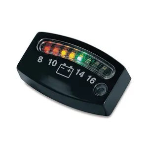 Kuryakyn Kuryakyn, LED battery gauge. Black