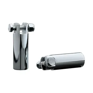 Kuryakyn Kuryakyn, Extended footpeg mount set. Chrome
