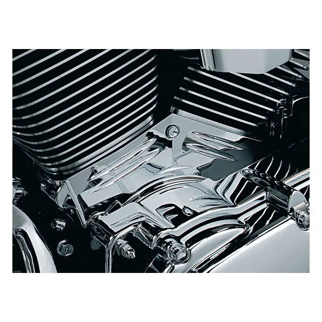Kuryakyn Cylinder base cover. Chrome