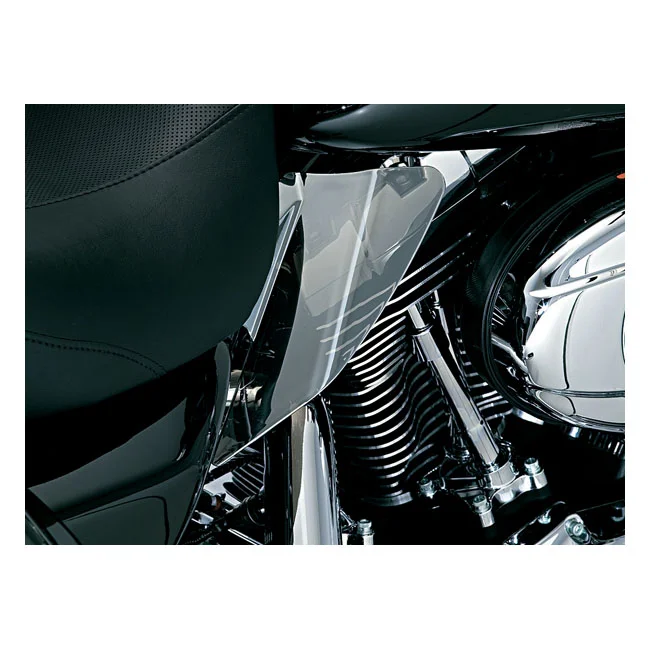Kuryakyn Saddle shield heat deflectors