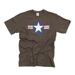 Army Surplus Army Surplus Air Force Star & Bars t-shirt green