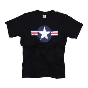 Army Surplus Army Surplus Air Force Star & Bars t-shirt black