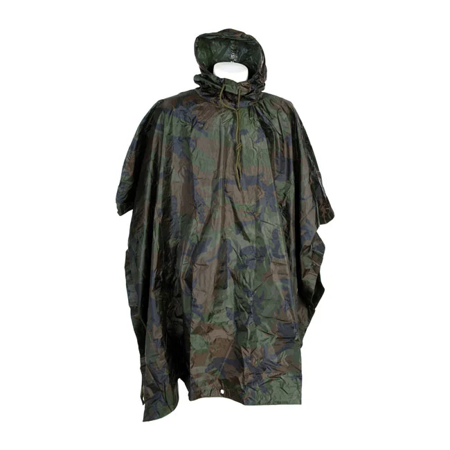 Army Surplus Fostex poncho woodland camo