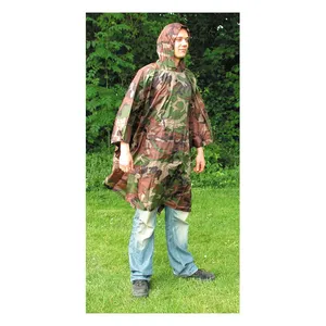 Army Surplus Fostex poncho woodland camo