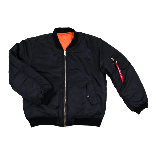 Army Surplus MA-1 Bomber flight jacket black
