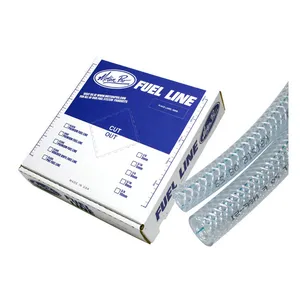 Motion Pro Motion Pro, fuel line braided vinyl. Clear. 5/16"